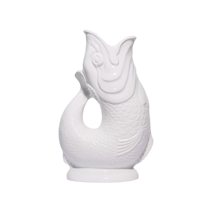 The Original Gluggle Jug - White