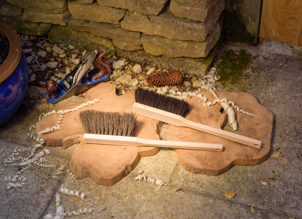 Workshop Hand Brush - Horsehair