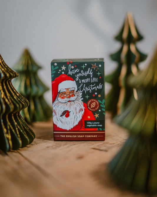 Father Christmas mini soap