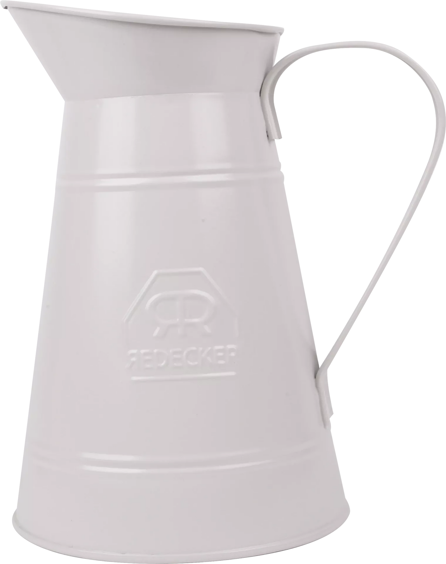 White metal pitcher