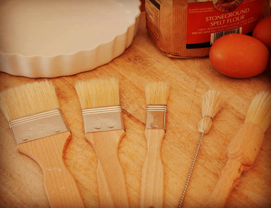 Pastry Brush - Flat, 3.6cm Width